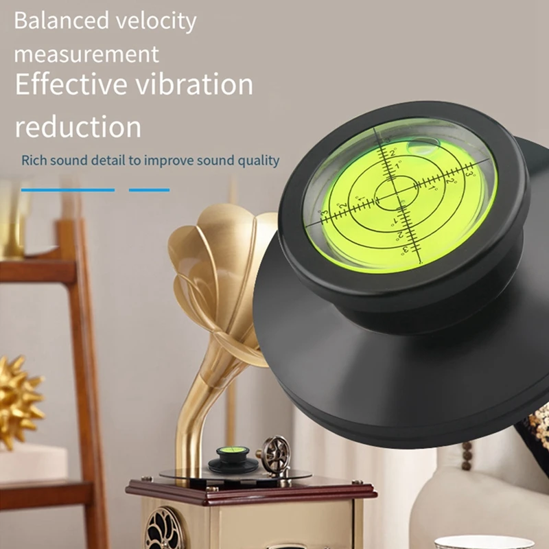 TOCADISCOS de vinilo Hifi LP, estabilizador de disco de Metal, pinza de peso