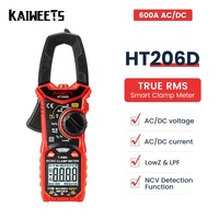 600A AC DC Digital Clamp Meter Multimeter Pinza Amperimetrica True RMS High Precision Capacitance NCV Ohm Hz Tester