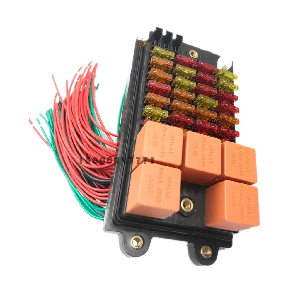 Excavator Parts For Hyundai R110 150 205 215 220 225 305 335-7 Fuse Box Assembly