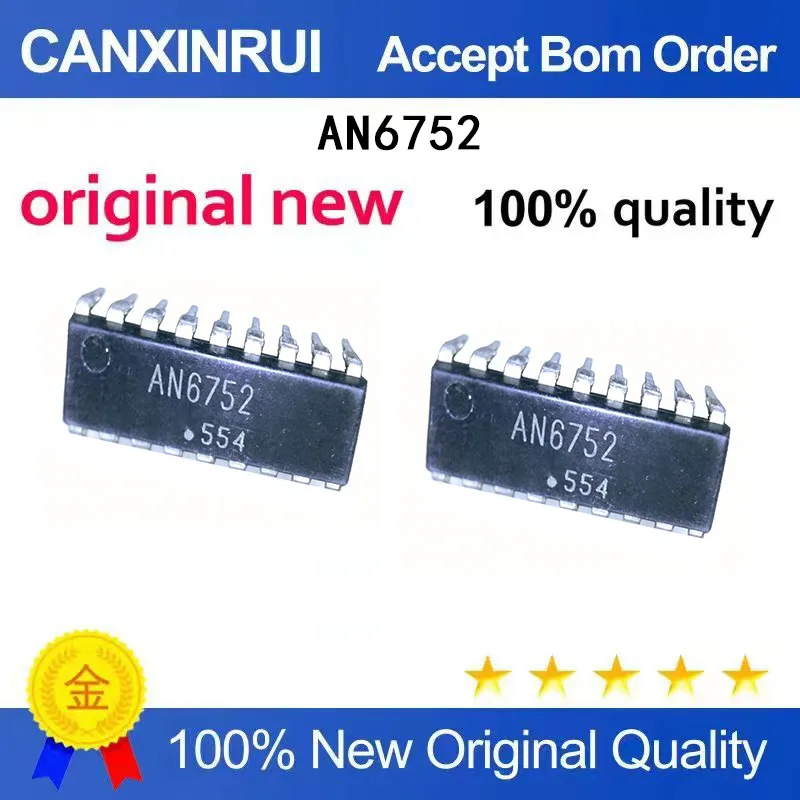

(5-100 Pieces) Brand new original AN6752 DIP18