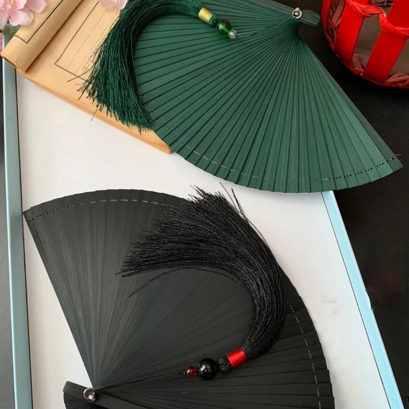 

All bamboo fan folding fan hollow ancient style male and female folding fan handmade small inch dance fan, wedding gift