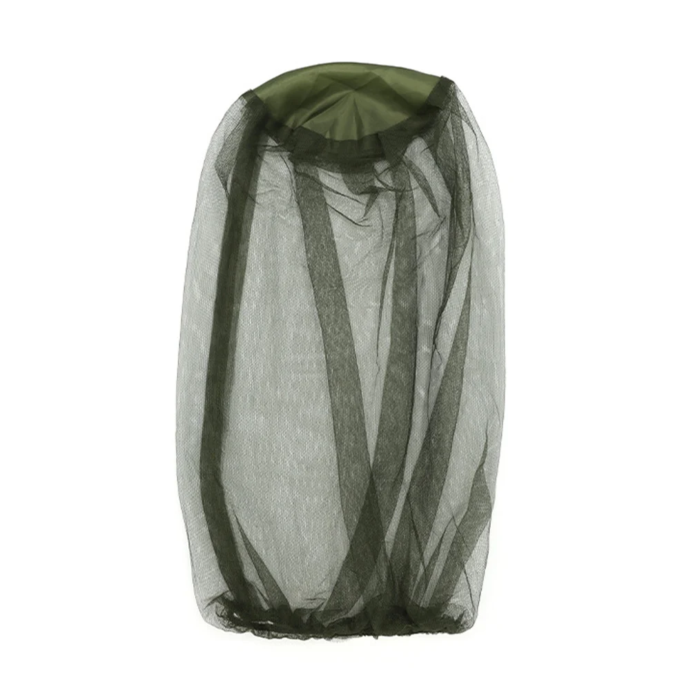 1/2 PCS Mosquito Hat Net Mesh Head Net Midge Net Hat Head Cover Mosquito Head Net for Outdoor Hiking Camping Walking Fishing