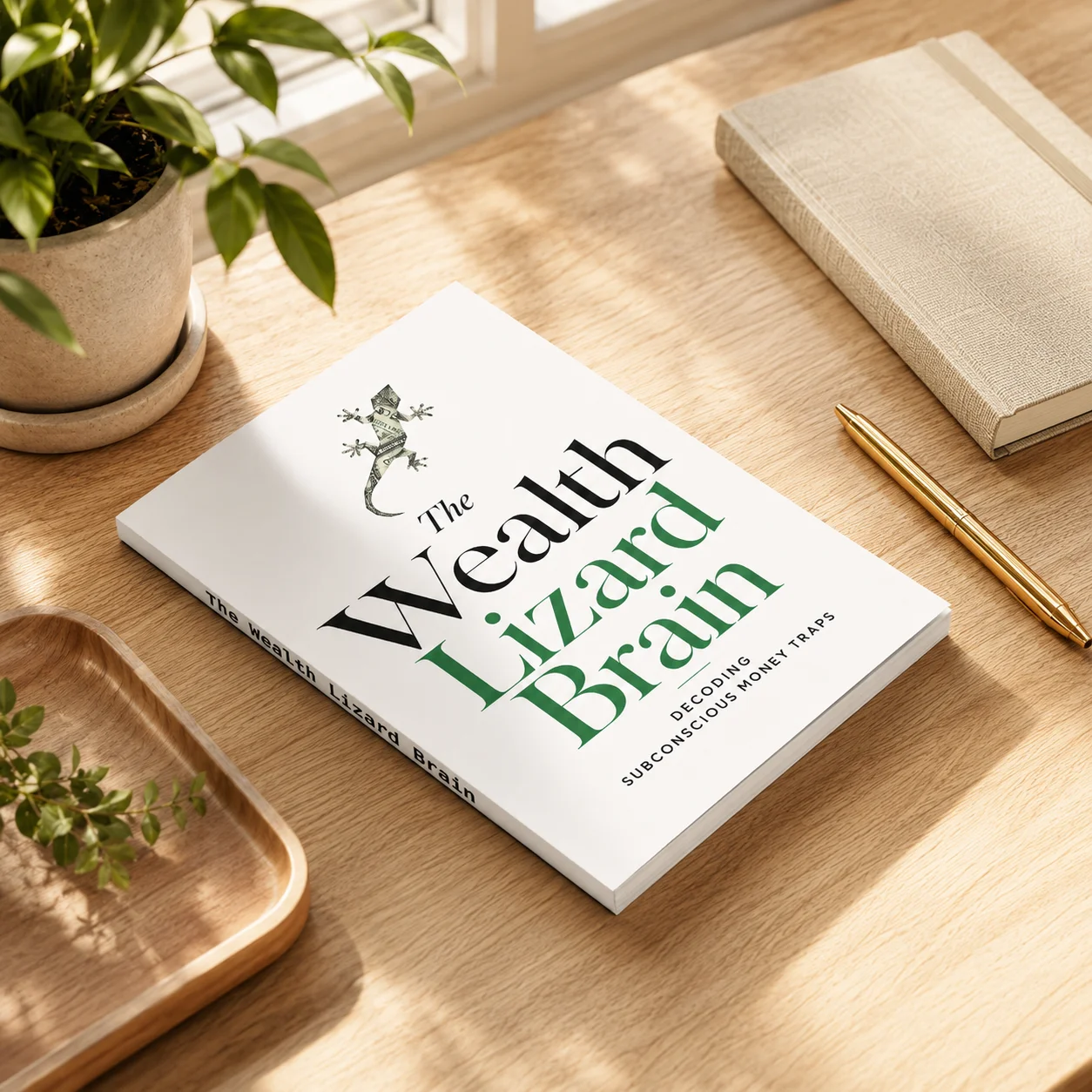 Wealth & Lizard Brain Handbook, Unlock Hidden Subconscious Pitfalls About Money, Practical Financial Psychology Guide
