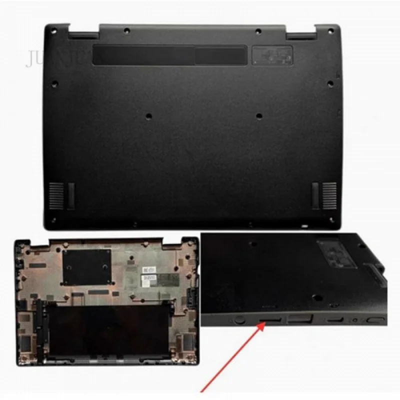 A+ For Acer Chromebook R752 R752T N18Q6 Laptop Bottom Cover with SD Slot Black