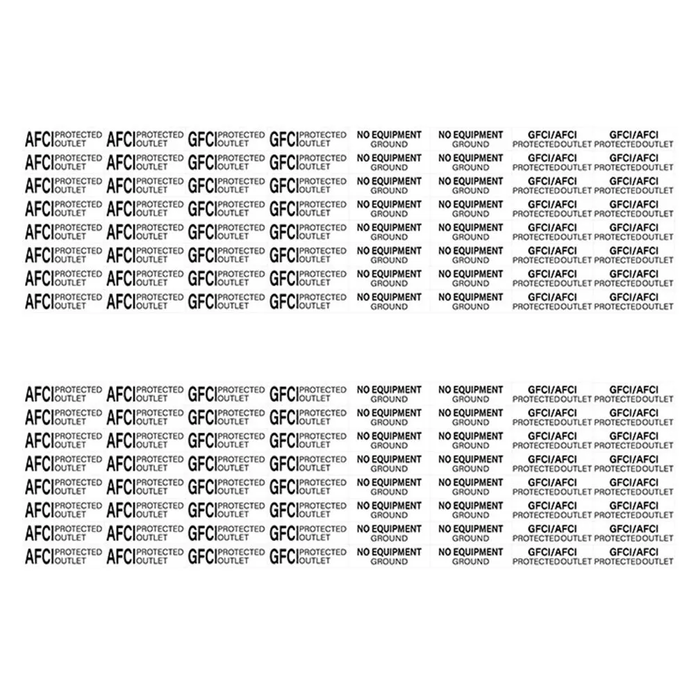 

Waterproof Socket Stickers Safety Outlet Labels Waterproof Covers for Computer Speaker Electrical Safety