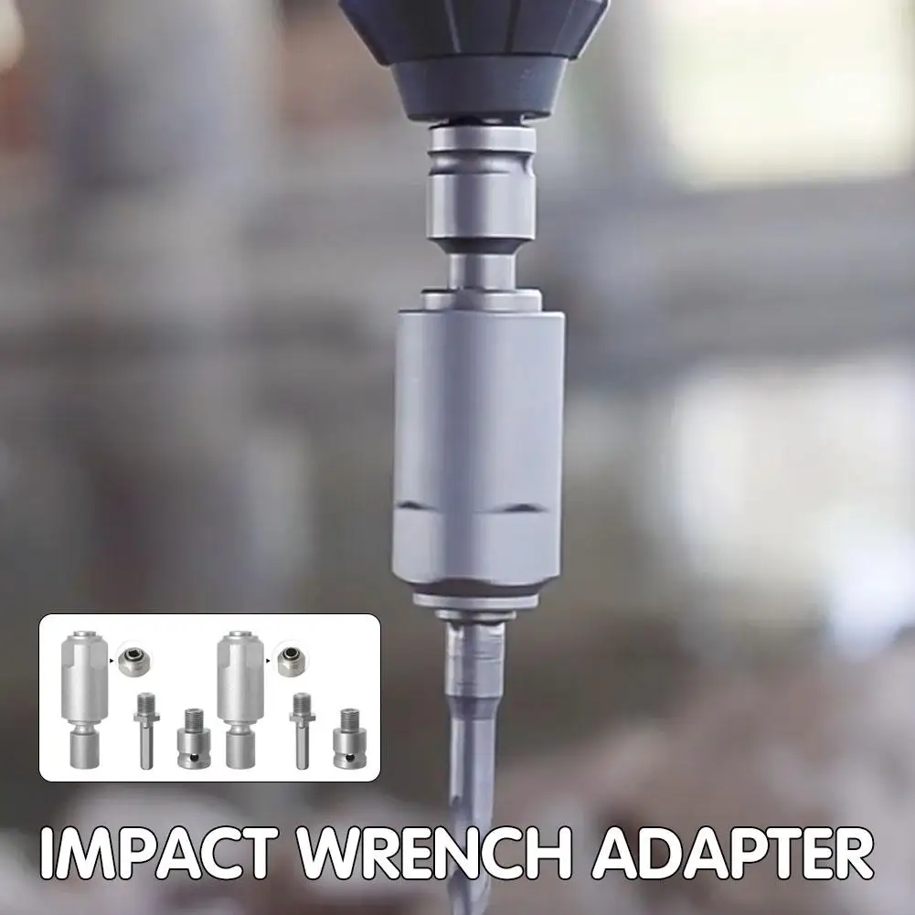 

Electric Hammer Adapter For Impact Wrench - Converts To SDS-Plus/Square Interface, Drill/Impact Wrench S9M1