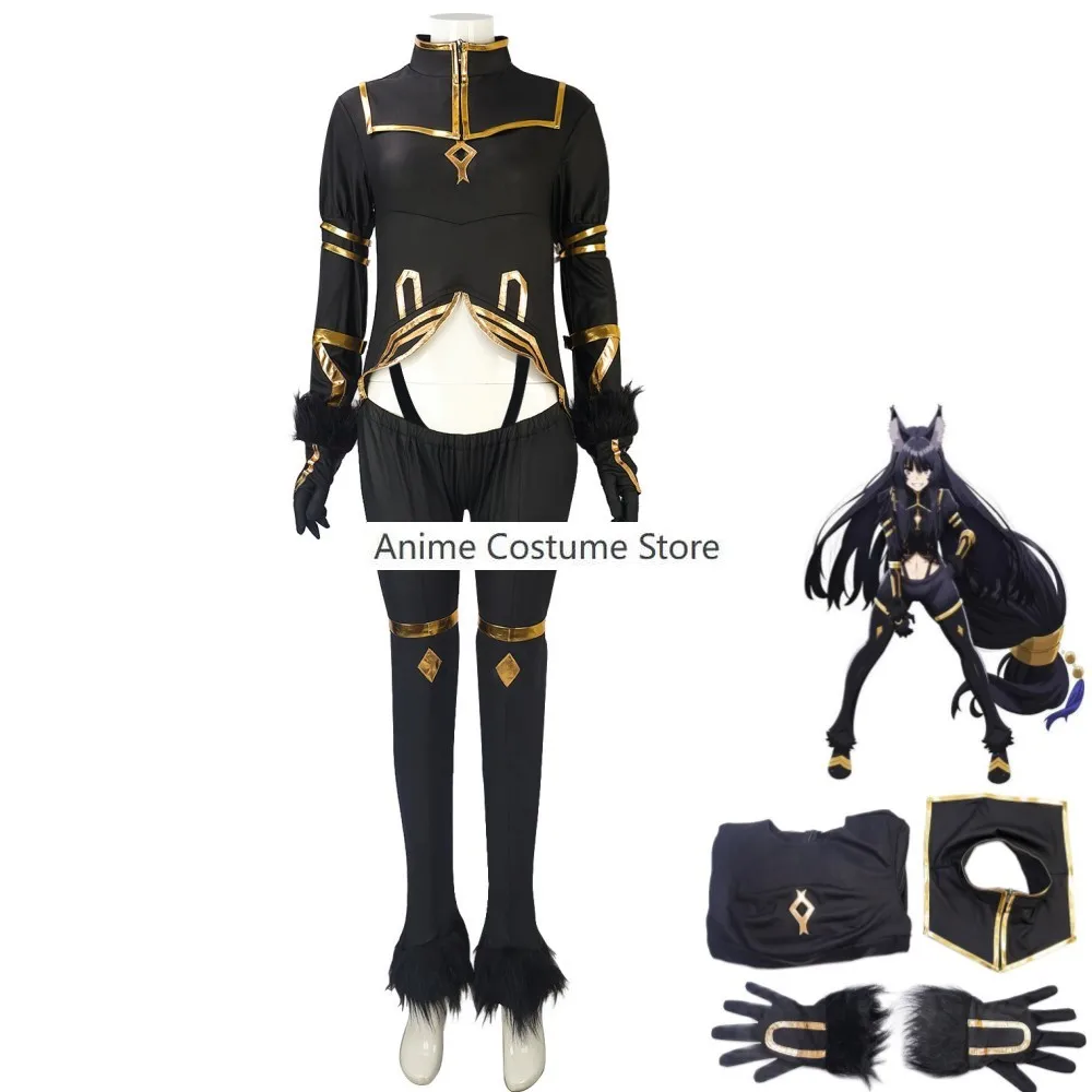 

Anime Eminence In Shadow Delta Cosplay Costume Shadow Garden Tight Black Jumpsuits Adult Woman Sexy Halloween Carnival Suit