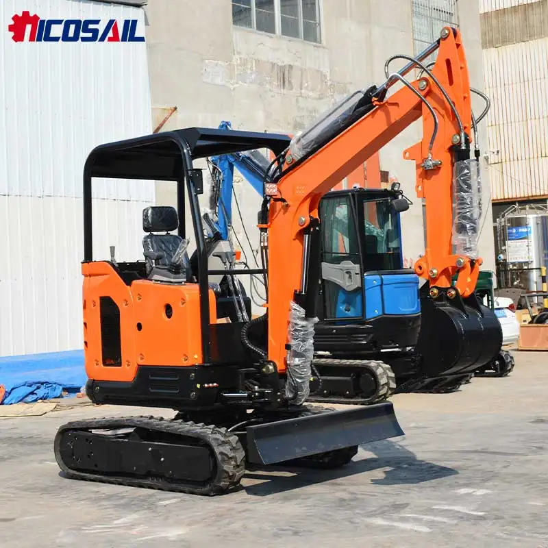 

High Quality Mini Excavator, Cheap and Compliant with EPA & EUR5. Great for Construction, Farms, and Orchards. ﻿