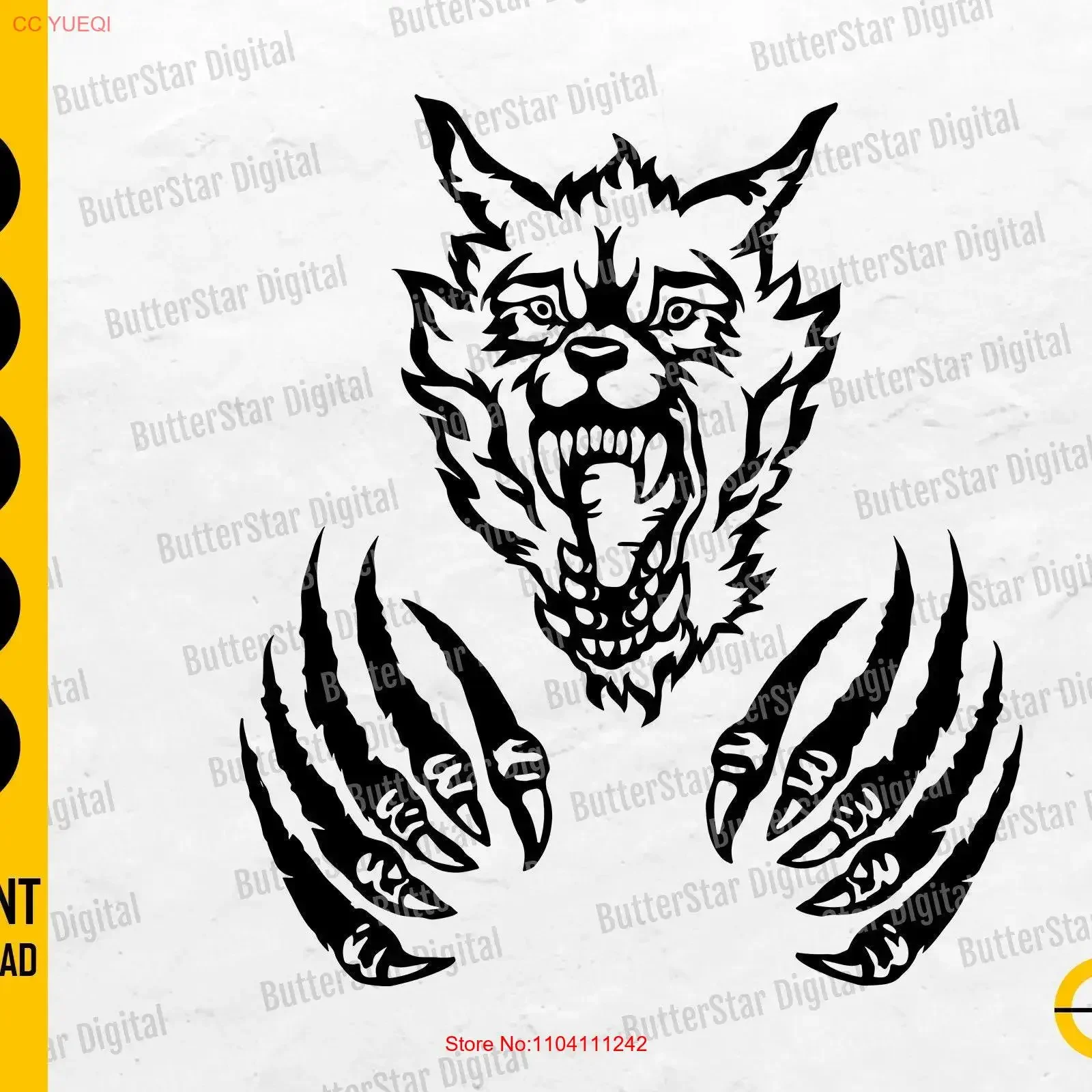 Werewolf Claws Scra…