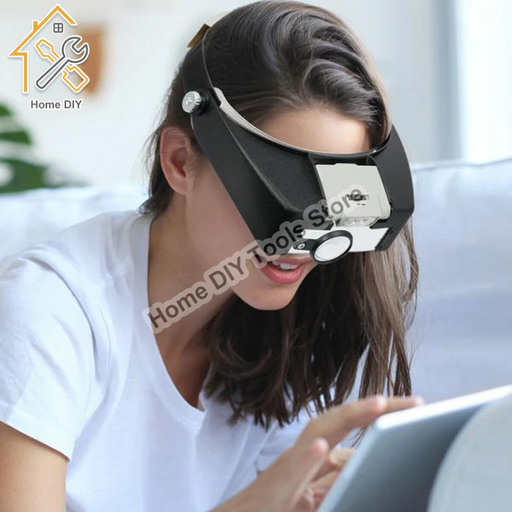 Fascia illuminata per ingrandimento,