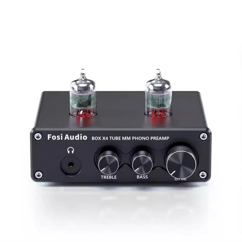 

Fosi Audio BOX X4 Phono High Fidelity HIFI Tube Preamplifier