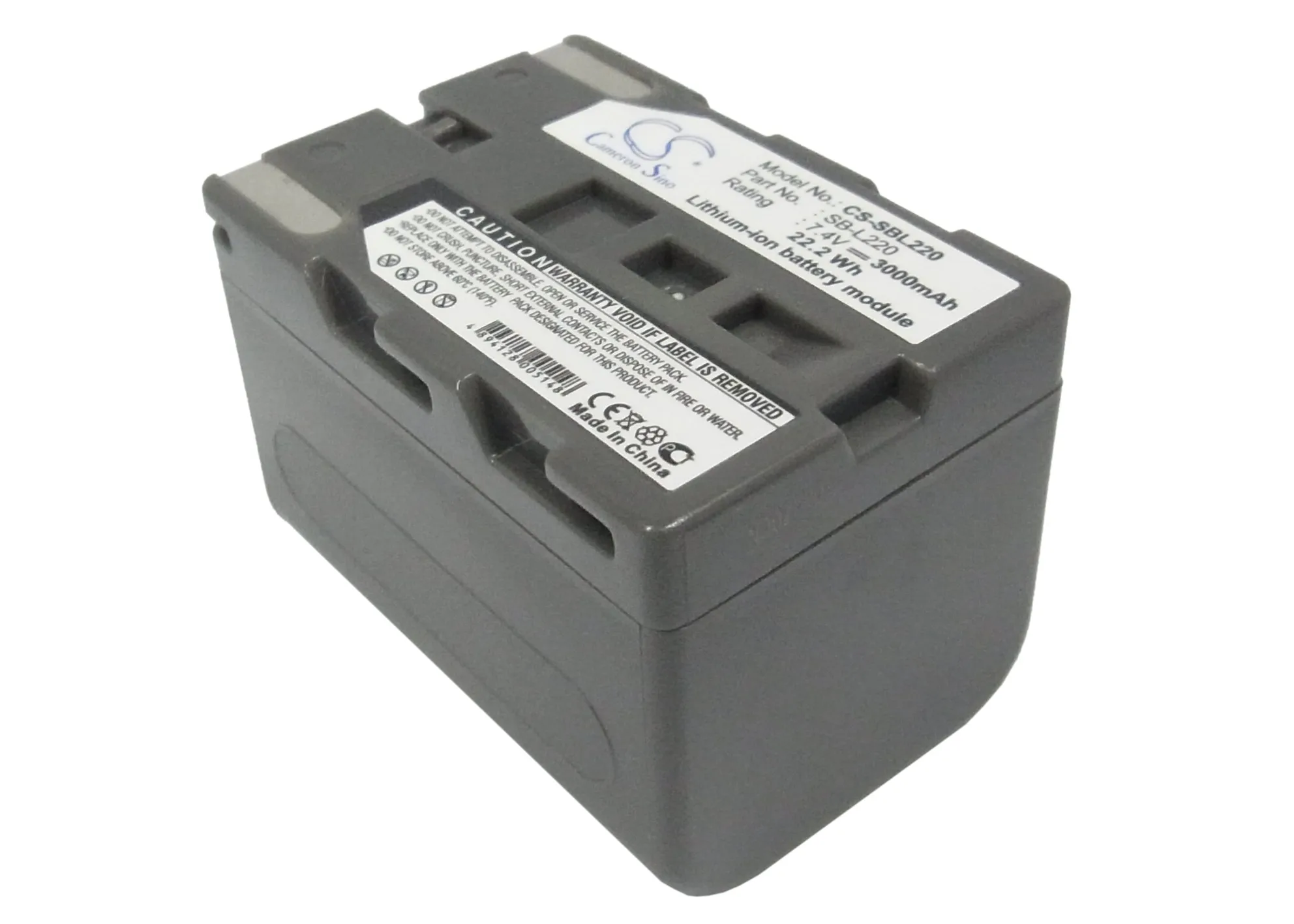 CS Camera Battery for Camera Leaf AFi-II 7 Aptus 22 65 75 Aptus-II 10 10R 12 5 6 7 8 Samsung SCD20 21 fits SB-L110 L220 L70 A R