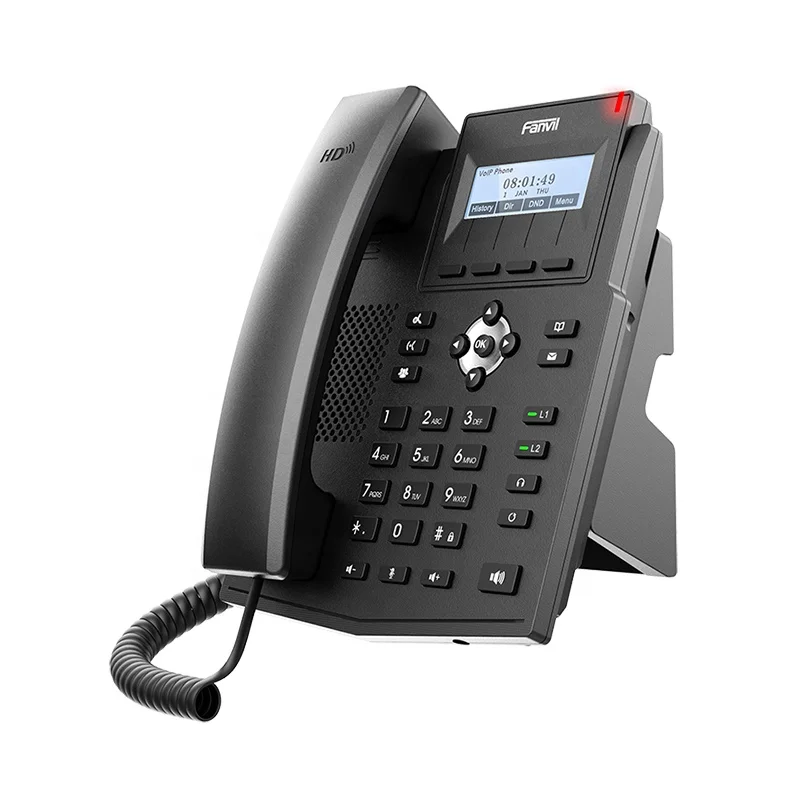 

Low Cost 2 SIP Lines Professional VOIP Desktop IP Phone Fanvil Voip X1S/X1SP