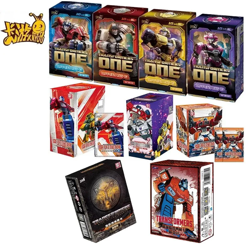 KAYOU Transformers One Card New Optimus Prime  Anime Character Peripheral Cards Limited Edition Card Children Birthday Gifts