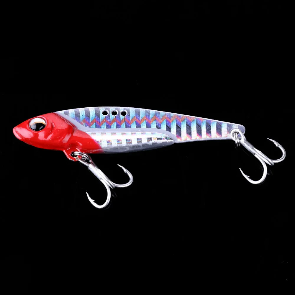 Dragon Tooth Metal VIB Fluctuating Simulated Fishing Electroplated False Hard Bait Submersible Lure Bait Dying Swing Vibration