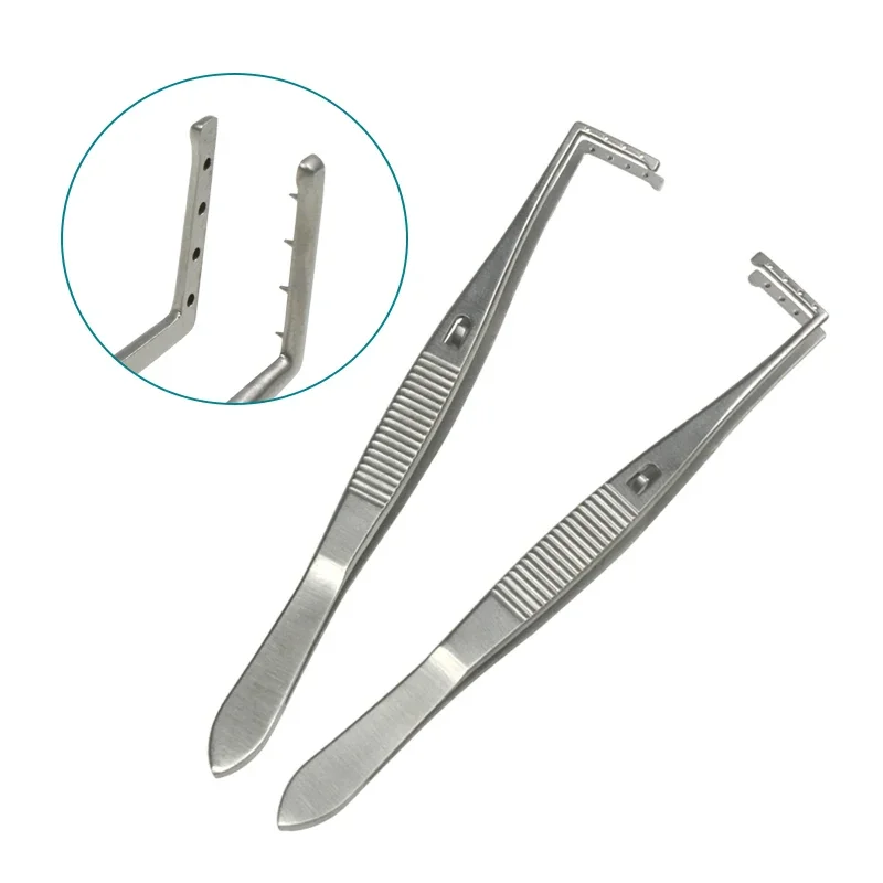 

Strabismus Forceps Left Type Right Type Eyelid Tool Ophthalmic Instrument Stainless Steel