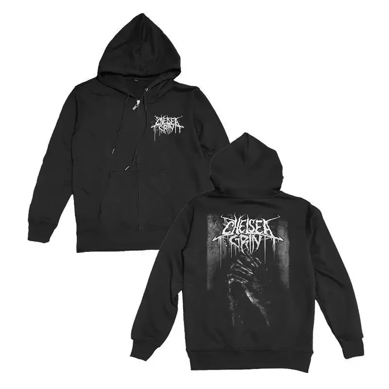 Chelsea Grin Chelsea Smile Dead Core Band Music Rock Surrounding Men and Women Autumn/Winter Hoodies Hoodies Sweatshirts