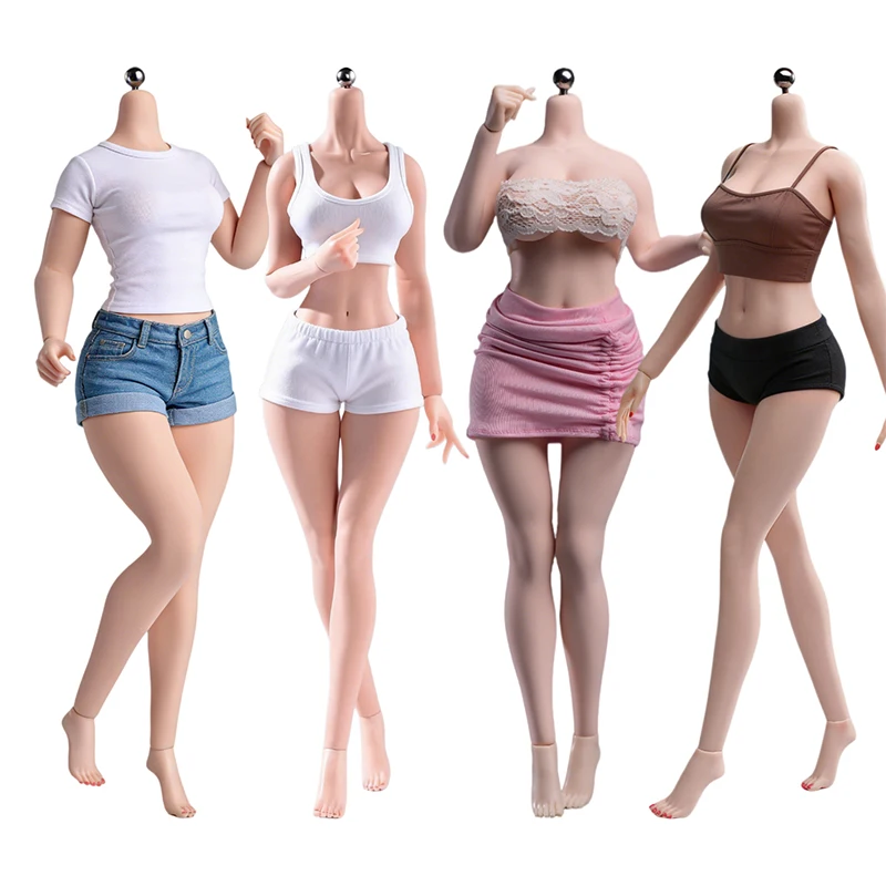 

YM YM501 YM503 YM505 YM507 YM610 YM508 YM611 1/6 Female Seamless Body 12 inch Soldier Flexible Action Figure Replacement Body