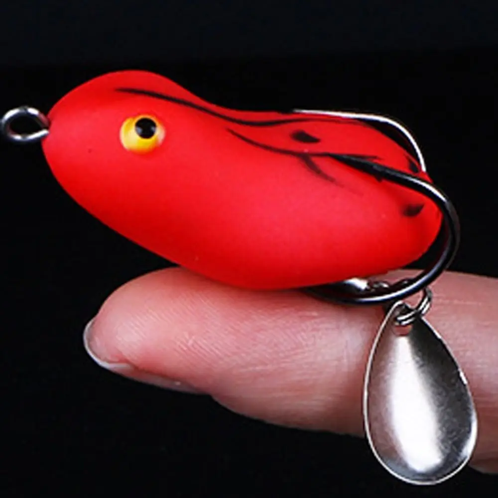 Fishing Accessories 5cm/4.5cm Jump Frog Bait Mini 7g/12g Thunder Frog Bait Rabbit-shaped 6 Colors Crankbait Ice Fishing