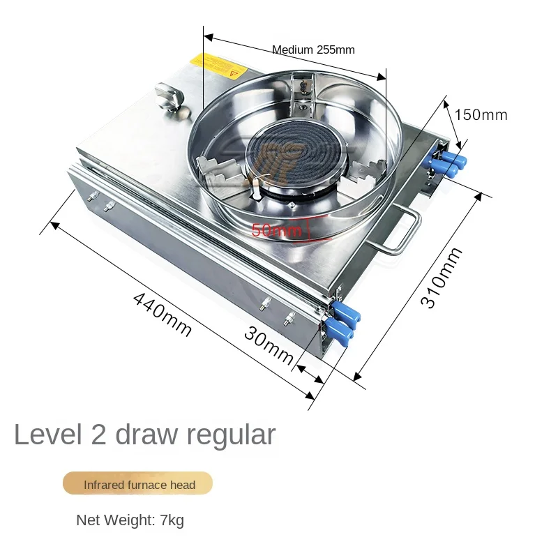 RV pull-out gas stove RV external kitchen RV outdoor liquefied gas gas gas stove RV cooker