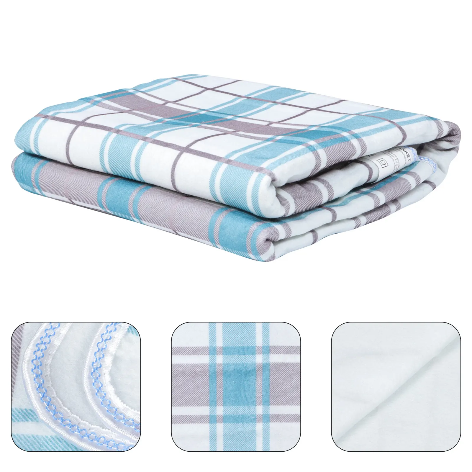 

Электрическое одеяло-грелка для двуспальной кровати, быстрый нагрев, комфорт, безопасность, зимнее тепло, портативный матрас для сна