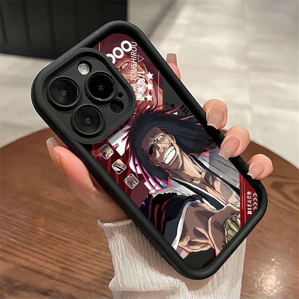 Anime B-Bleachs Hot Phone Case For IPhone 17 16e 16 15 14 13 12 11 Air Pro Max Mini XR XS X 7 8 6 6s Plus Soft TPU Back Cover