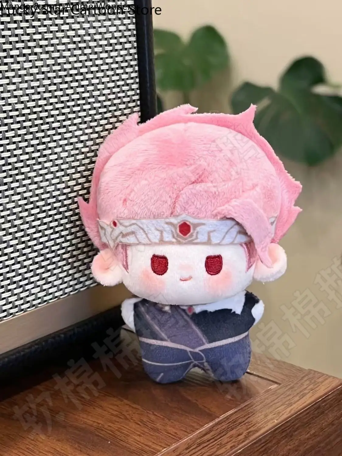 10 سنتيمتر أنيمي مو لي وو ShenLing Kawaii تأثيري لينة الجسم هدية عيد ميلاد الكرتون شخصيات صغيرة قلادة جمع المفاتيح هالوين