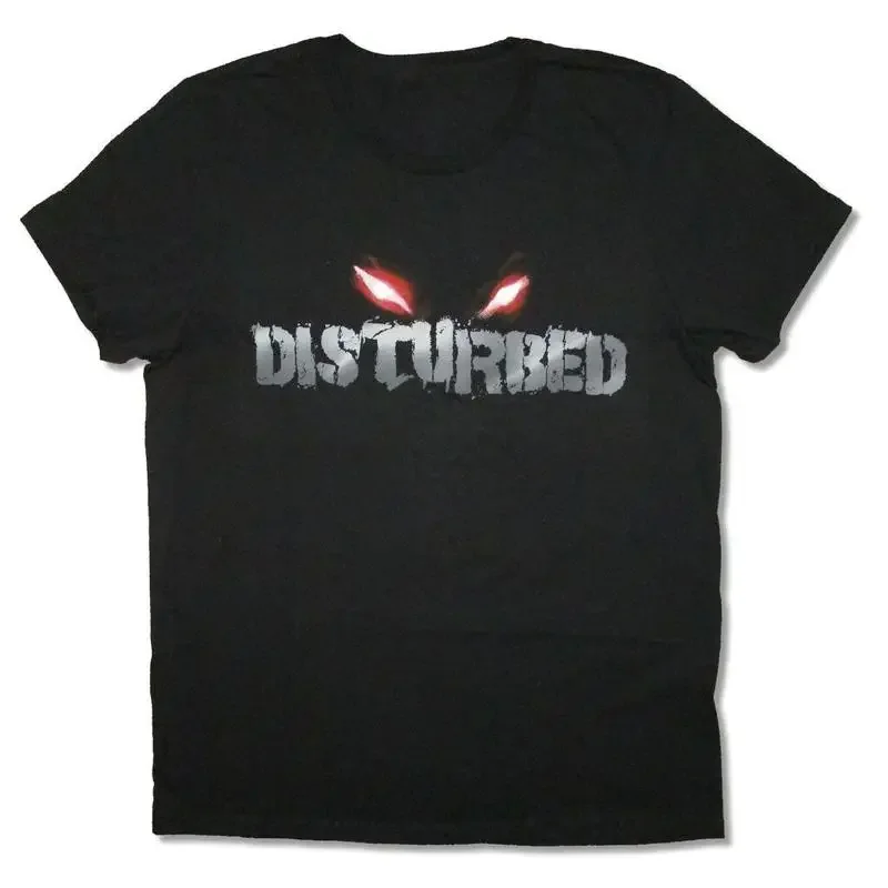 Disturbed Silhouette Non Tour T Shirt Black Men S 234Xl Ng869