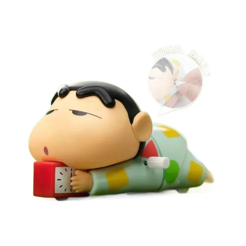 Crayon Shin Chan-caja misteriosa de juguete, caja ciega, juego moderno, juego móvil, regalo de cumpleaños oscilante hecho a mano, Anime circundante de Japón