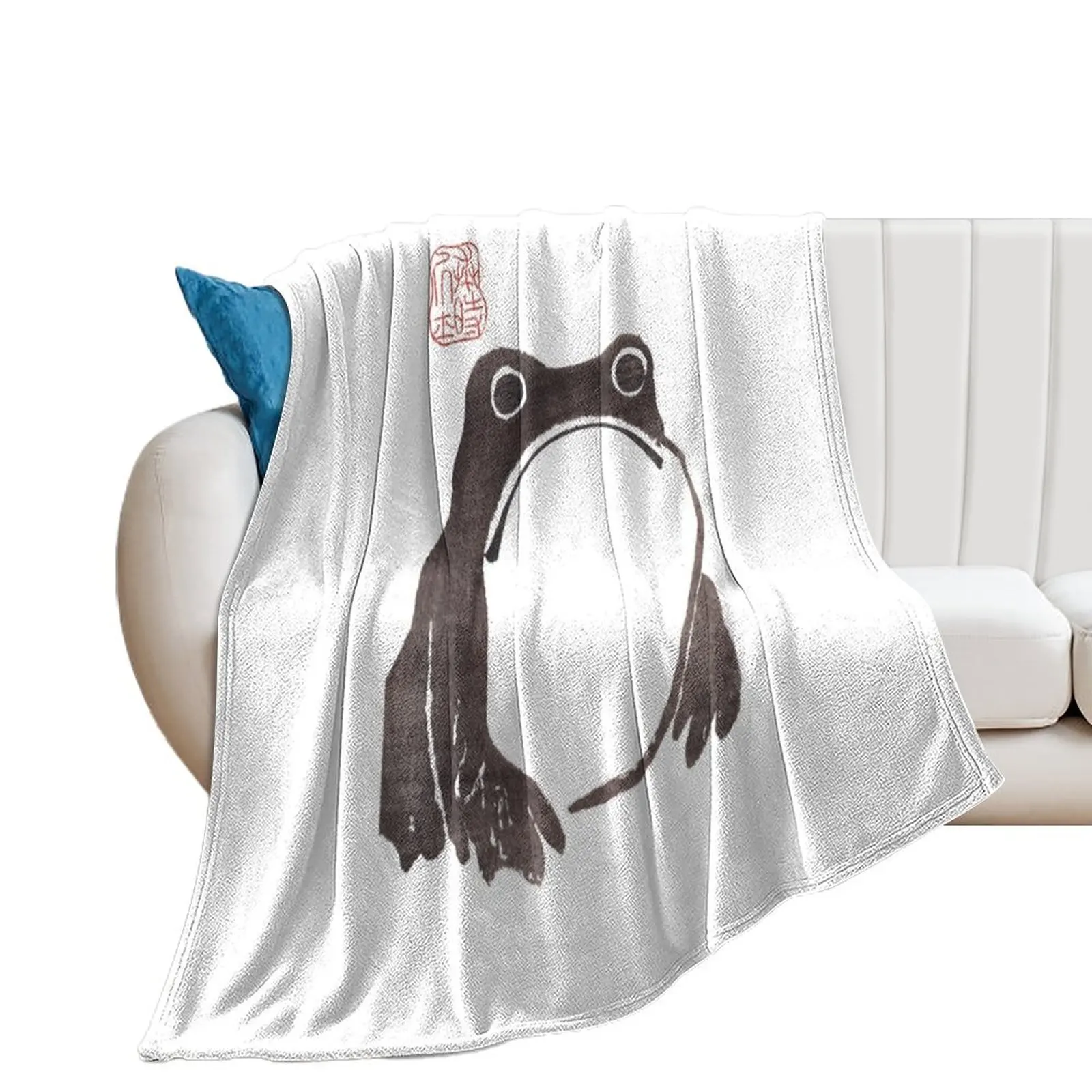 Grumpy FrogMatsumoto Hoji Throw Blanket Luxury Thermals For Travel Blankets