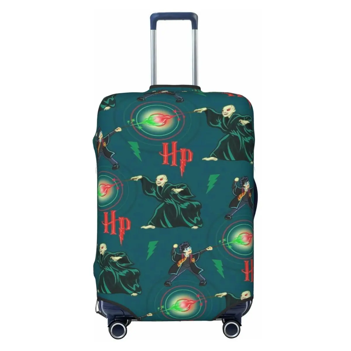 

Защитный чехол для чемодана с изображением персонажей из фильма «Гарри Поттер», пылезащитный, для путешествий