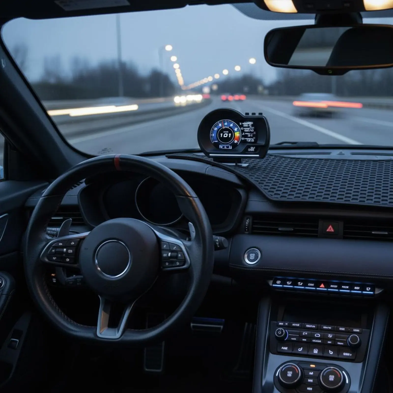 

Car HUD Display Fault Code Fault Code Interpreter Multifunction Car Meter Vehicle Performance Monitor Multiple Alarms Dashboard