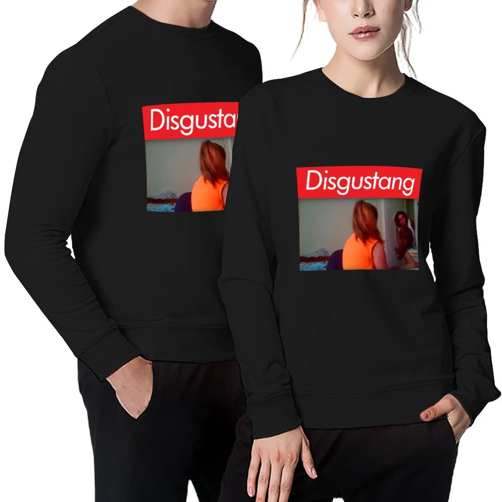 

Disgustang Pullover korean autumn clothes tracksuit japanese style autumn new products sports sweatshirt man