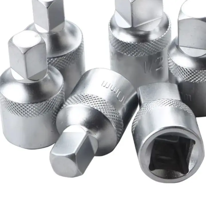 

Набор из 6 ключей для сливных пробок коробки передач, с приводом 1/2 дюйма, разноразмерные квадратные головки, для механических работ