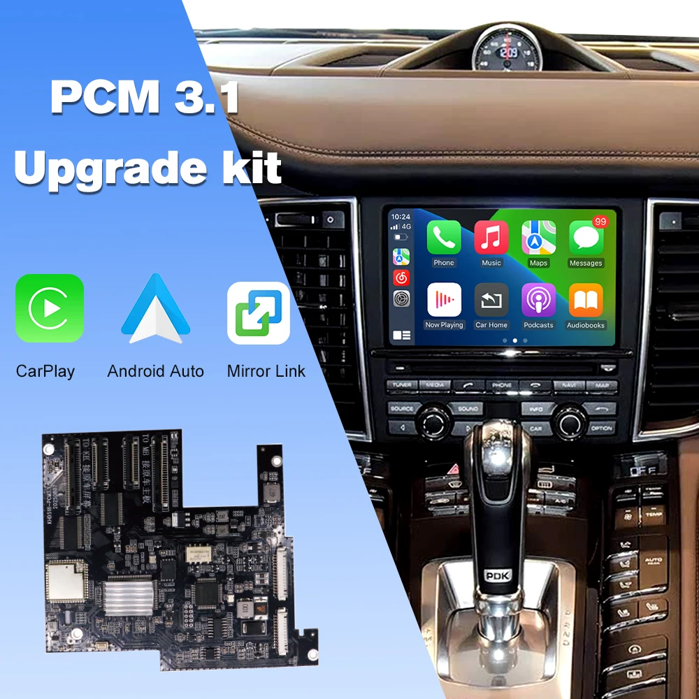 Kabelloses Carplay-Modul Android Auto Adapter für PCM3.1 Porsche/Panamera/Cayenne/Macan/Cayman/Boxster 911 718 Car Play