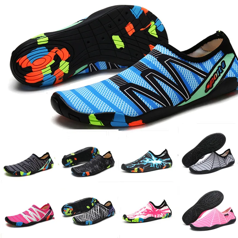 Swimming shoes, diving shoes, outdoor couples creek hiking shoes, barefoot quick-drying