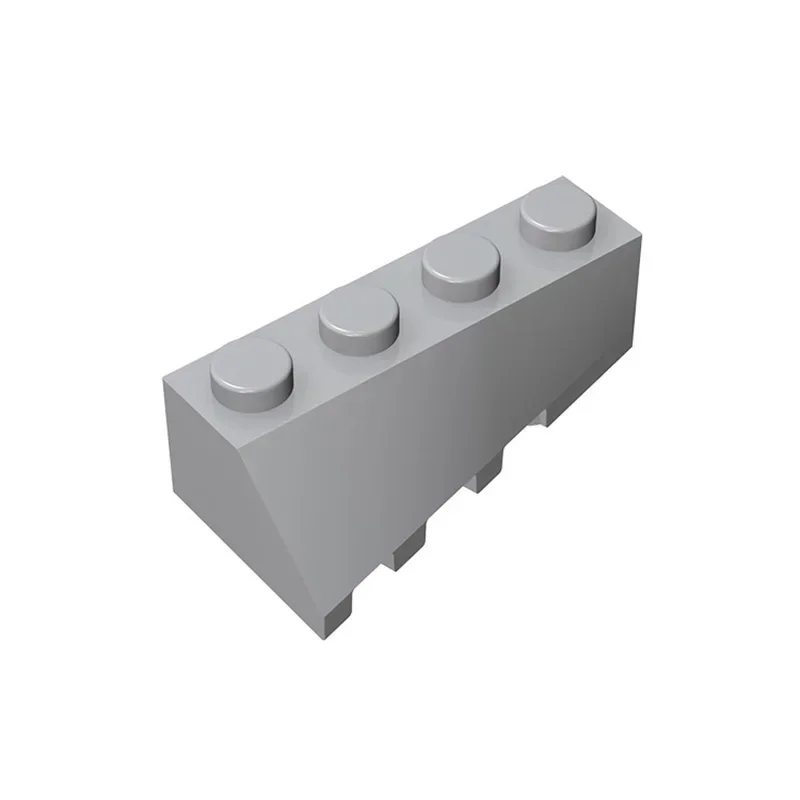 MOC 10PCS 43720 Wedge 4x2 Sloped Board Building Blocks Right Connector Adaptive Bricks Funny Toy Adults Boys Special Day Gift