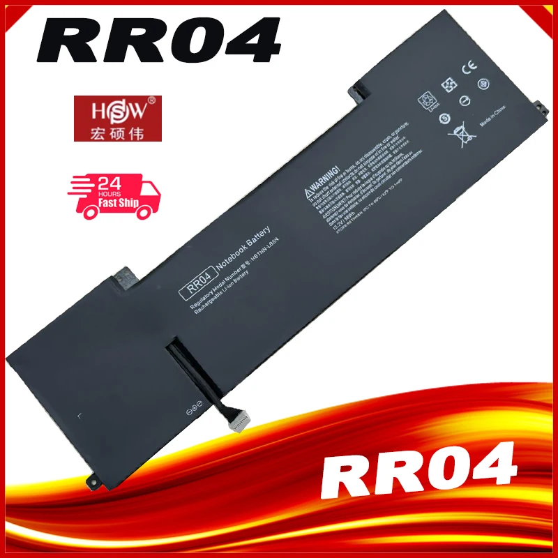 

RR04 Laptop Battery for HP Omen 15-5014TX 15-5016TX 15-5114TX 15-5113TX 15-5209TX 15-5208TX 15-5010NR HSTNN-LB6N 58WH