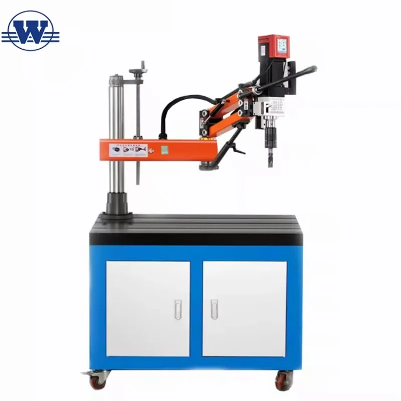 Flexible Arm Servo Motor Thread Drilling Tapping Machine M16 M36 Drill Hole Tapping Arm Electric Tapping Machine