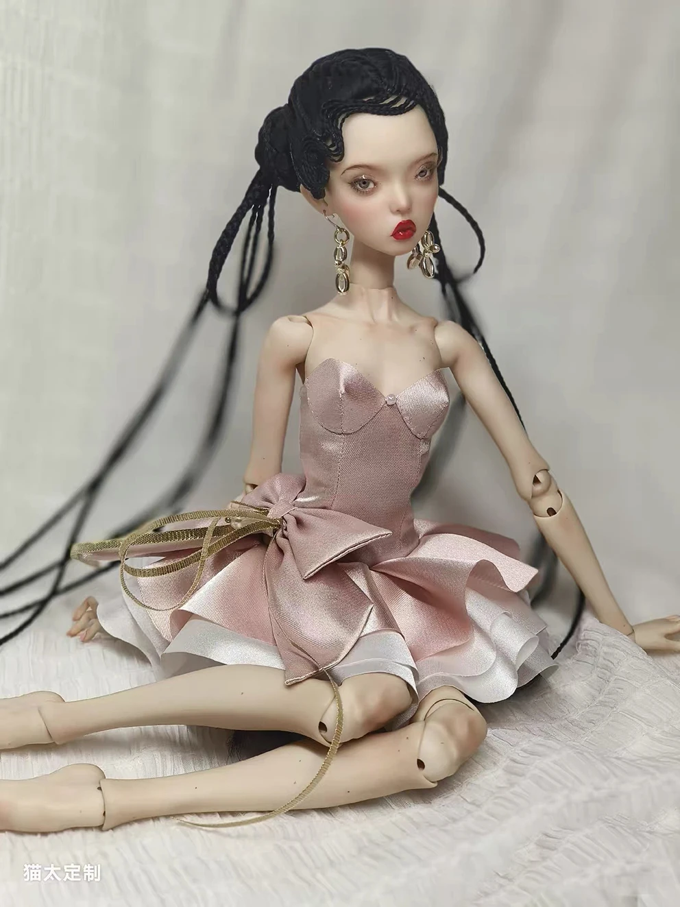 

Коллекционная шарнирная кукла SD BJD 1/4 Popovy Little_Owl, высококачественная артикулированная кукла-игрушка, подарок на день рождения, модель без одежды.