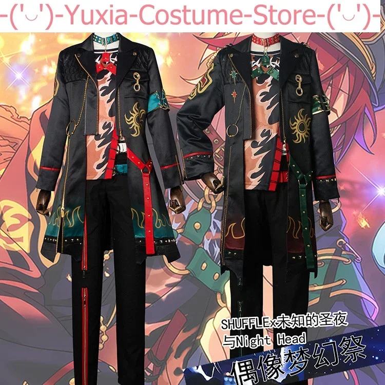 Anime! Ensemble Stars 2 Amagi Rinne Saegusa Ibara Game Suit Handsome Uniform Cosplay Costume Halloween Party Outfit