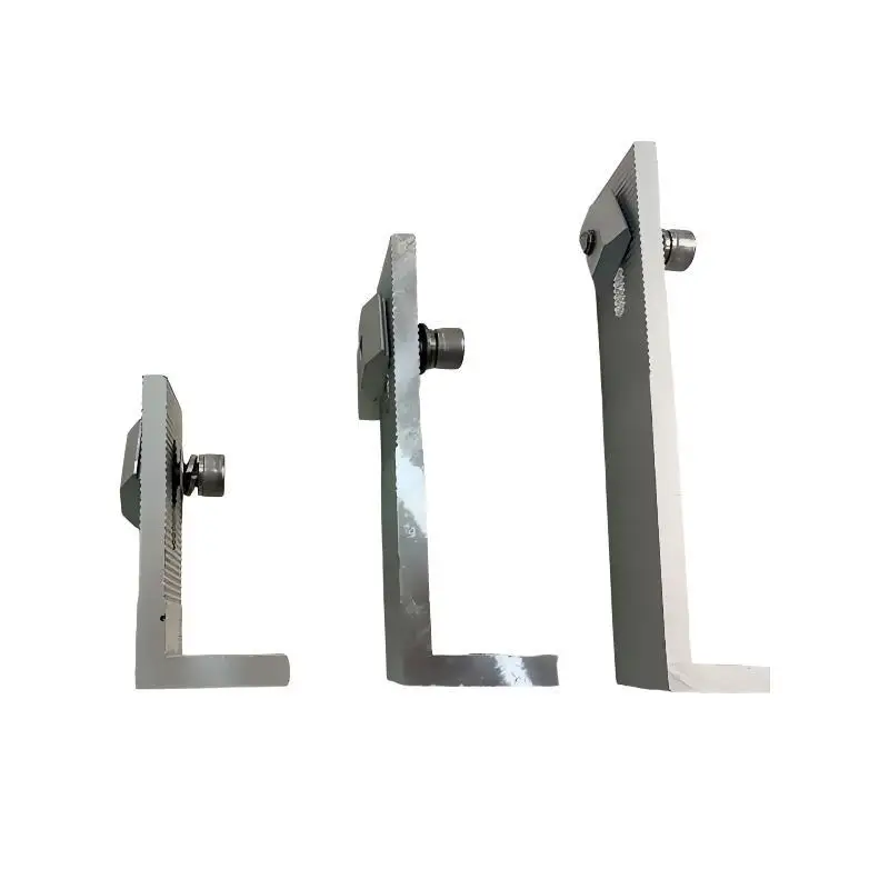 1 PCS L-Foot/L-Feet Mount Aluminum Bracket For Solar Panel Rail Support Livable Decoration Bracket Accessories