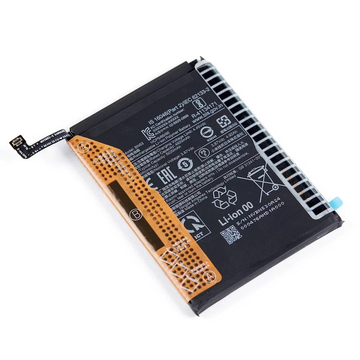 Brand New BN53 5020mAh Battery For Xiaomi Redmi note 9 Pro Phone Batteries+Tools