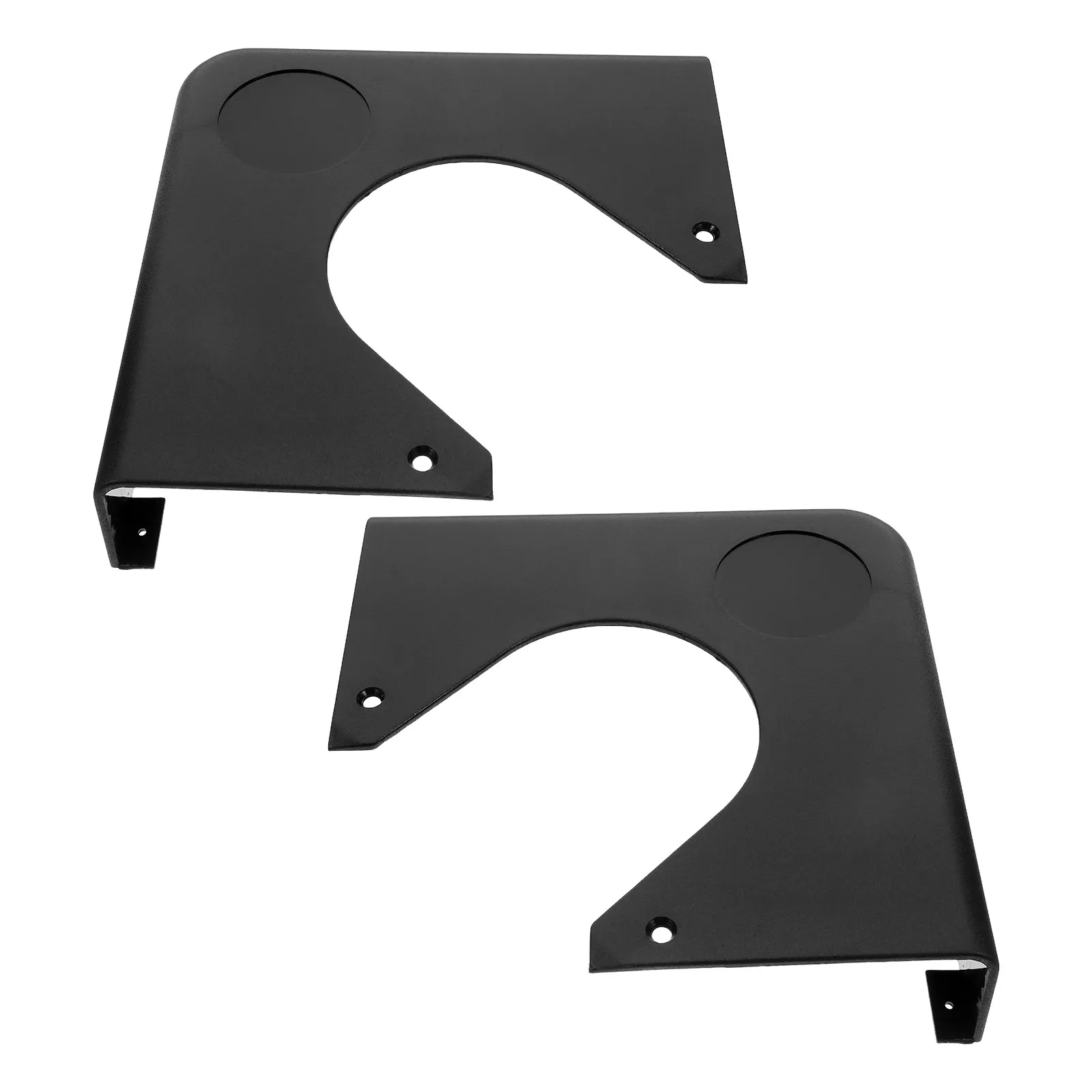 

2Pcs Pool Table Plastic Corner Guards Black Billiard Corner Protector Plates Snooker Table Accessories Replacement Billiards
