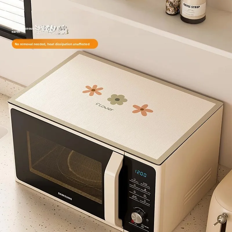 

Microwave Oven Dust Cover Full Wrap Simple Modern Sle Baking Oven Dustproof Oilproof Universal Cover for Galanz Midea