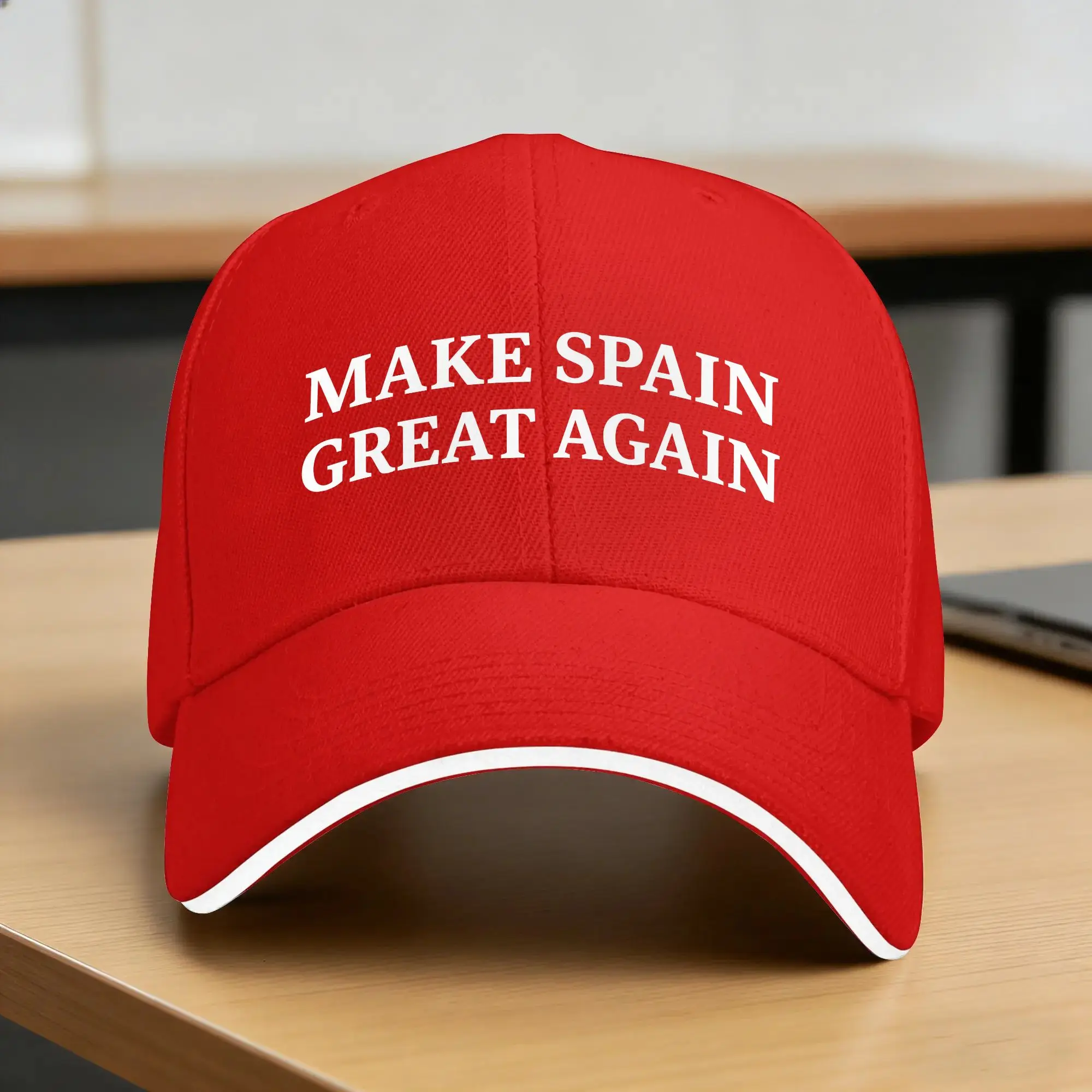 Espana Make Spain Great Again Casual Baseball Cap Summer  Trucker Hat Sun Visor Outdoor Sports Men Women Stylish Baseball Caps