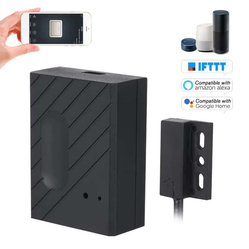Hot Selling Intelligent Tuya Smart Automatic WiFi Garage Door Opener With APP Control
