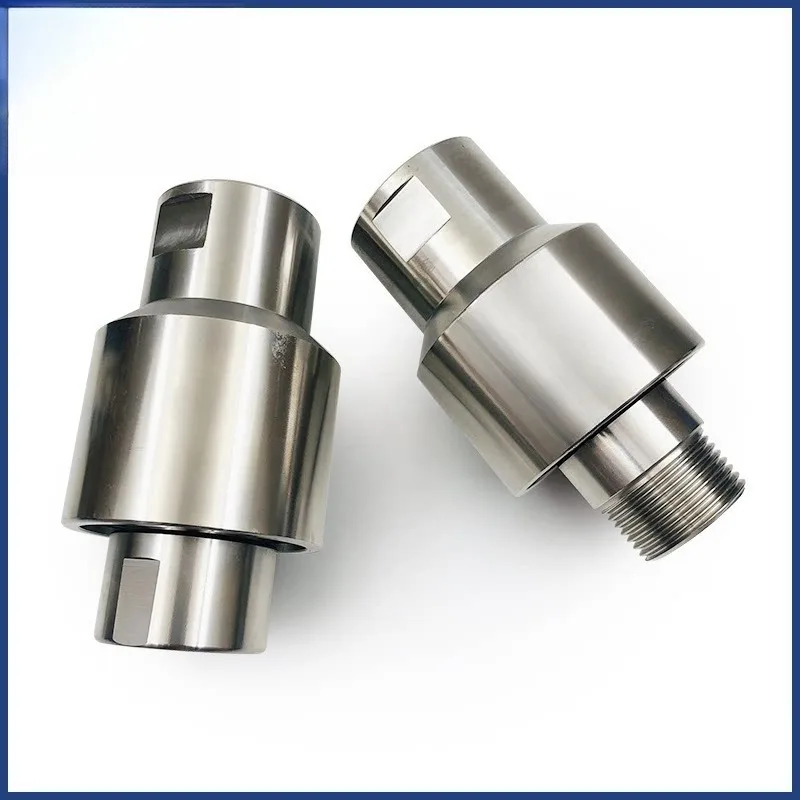 High pressure through stainless steel rotary joint, pipe internal and external thread connection universal rotary joint