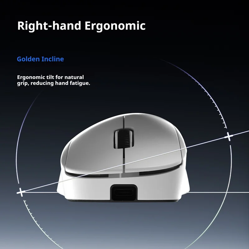 ATK Y9 pro Max Ultimate Game Mouse Master Edition ماوس لاسلكي خفيف الوزن مريح 8K ملحق مخصص للغاية للرياضات الإلكترونية