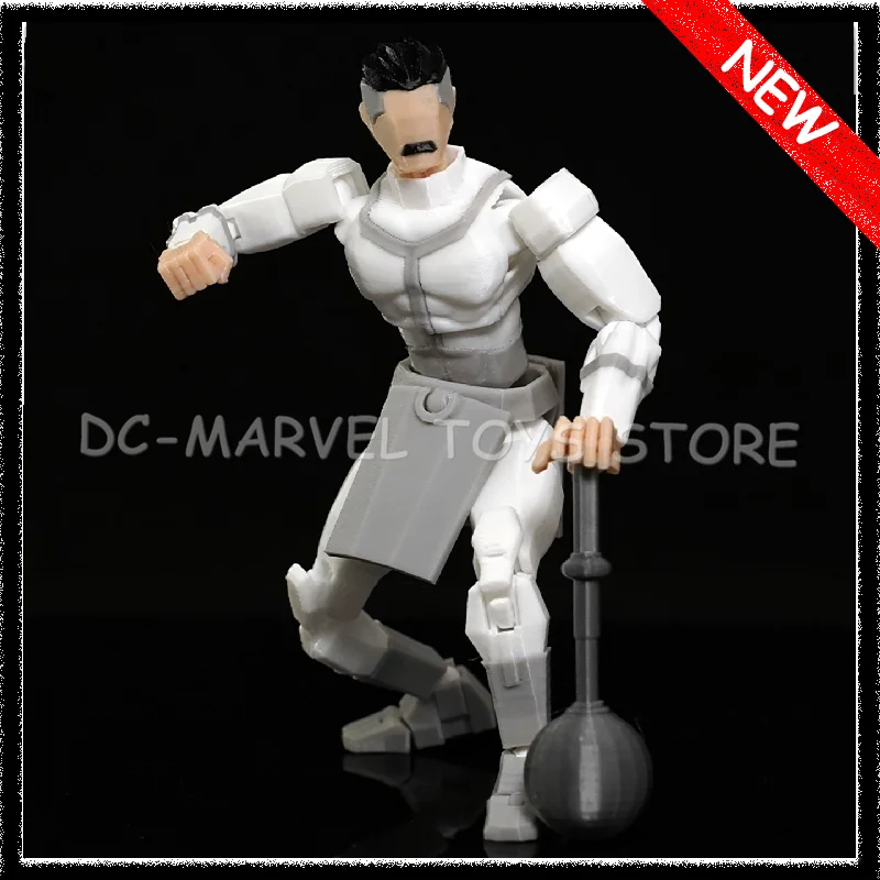 Nuevo en Stock, estampado 3d, invincible Boy Omni Man, versión blanca, Dummy13 T13, figura de acción móvil multiarticulada Shapeshift, juguete